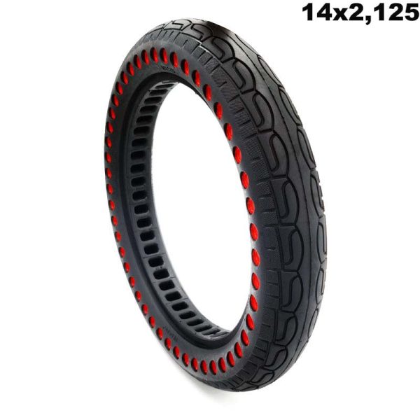 Rueda maciza ultraligera 14x2,125