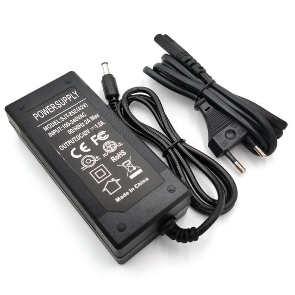 Cargador 36V 2A conector DC para Cecotec Ousider / Bongo serie A
